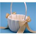 Ivy Lane Design A01085FB/IVO Custom Color Flower Girl Basket-Ivory Ivy Lane Design A01085FB/IVO Custom Color Flower Girl Basket-Ivory
