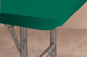 66 Inch Round Kwik-Cover- Green- Pack of 25