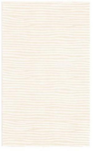 72330D WAVY WHITE AREA RUG 5X8