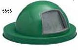 Dome top drum lid- green