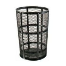 Witt SMB36L 36 gal Round Rigid Trash Can Liner, Plastic - Black