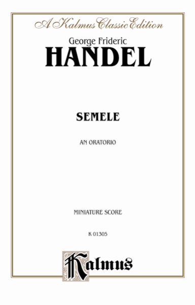 Alfred 00-K01305 Semele - Music Book