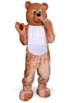 Picture of Dress Up America 359-L Teddy Bear Economy Mascot Child Costume - Small