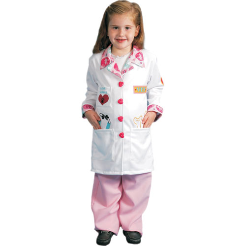 Picture of Dress Up America 485-T2 Girls Veterinarian Costume - Toddler