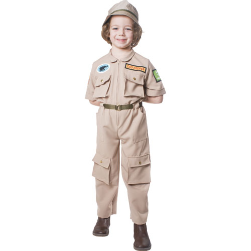 Picture of Dress Up America 516-S Zoo Keeper Child Costume - Size Small