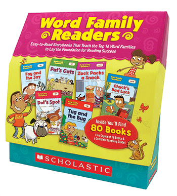 Picture of Scholastic Teaching Resources Sc-9780545231480 Word Family Readers Set