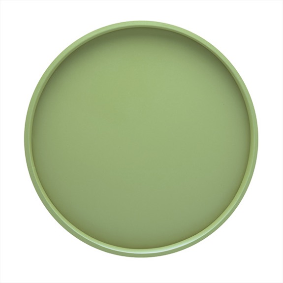 Picture of Kraftware 14630 B.C. Mist Green 14 Inch Round Serving Tray