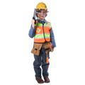 Dress Up America 513-T2 Construction Worker Child Costume - Size T2 Dress Up America 513-T2 Construction Worker Child Costume - Size T2