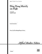 Alfred 00-23160 Ding Dong Merrily on High - Music Book