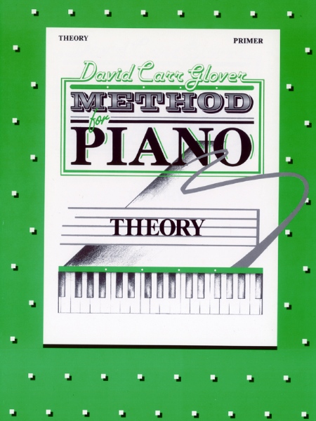 Alfred 00-FDL01004 David Carr Glover Method for Piano- Theory- Primer - Music Book