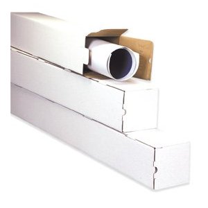 Picture of Box Partners M5537 5 in. x 5 in. x 37 in. Square Mailing Tubes- 25