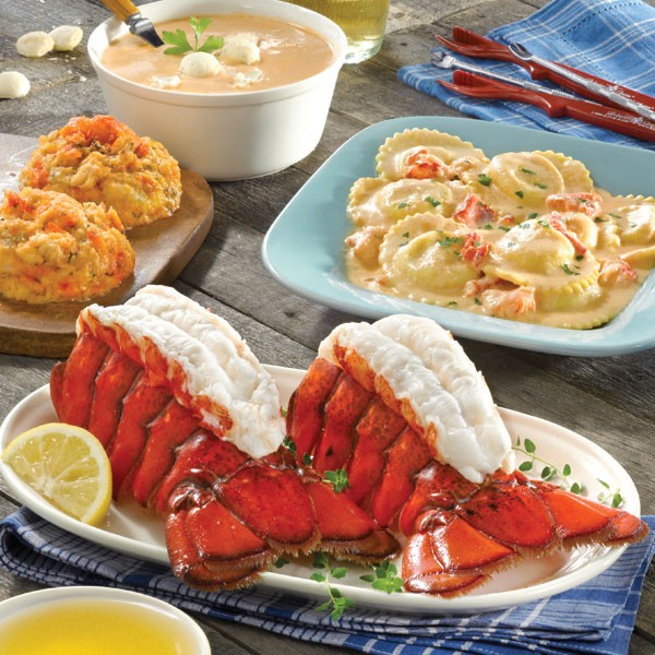 Picture of Lobster Gram LLGR2 LOTSA LOBSTA TAIL GRAM DINNER FOR 2