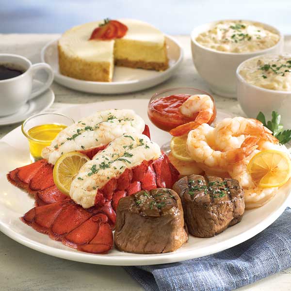 Picture of Lobster Gram MMGR6 MAINE MARVEL GRAM DINNER FOR 6