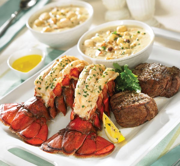 Picture of Lobster Gram SSGR4 SHIP TO SHORE GRAM DINNER FOR 4