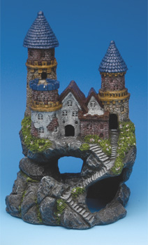 Penn Plax Enchanted Castle Aquarium Decoration RRW13