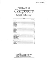 Picture of Alfred 00-BMR00170 Portraits of Great Composers- Set 1- Classical Composers - Music Book