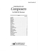 Picture of Alfred 00-BMR00171 Portraits of Great Composers- Set 2- Modern Composers - Music Book