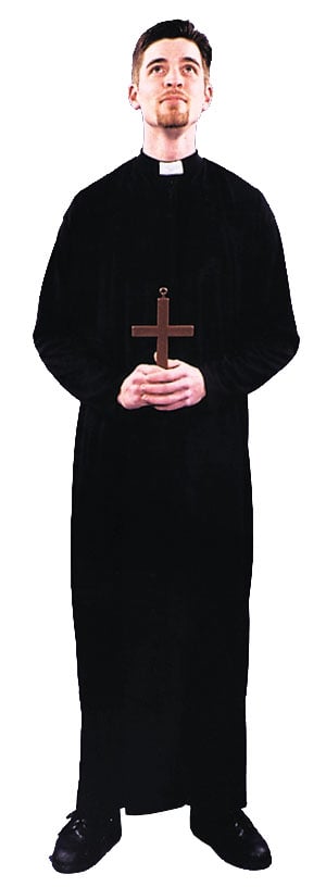 Picture of Costumes For All Occasions Ac96 Priest Costume 1 Sz