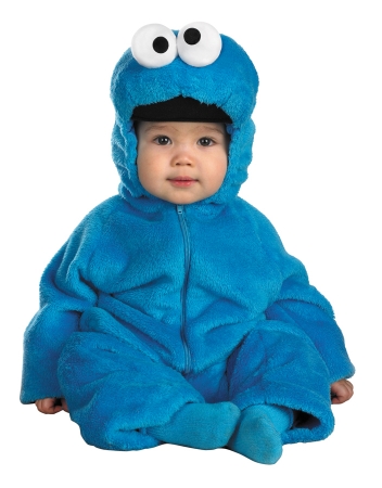 Picture of Costumes For All Occasions Dg6598W Cookie Monster Deluxe 12-18Mon