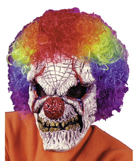 Picture of Costumes For All Occasions Fw8545Cl Clown Mask W Wig