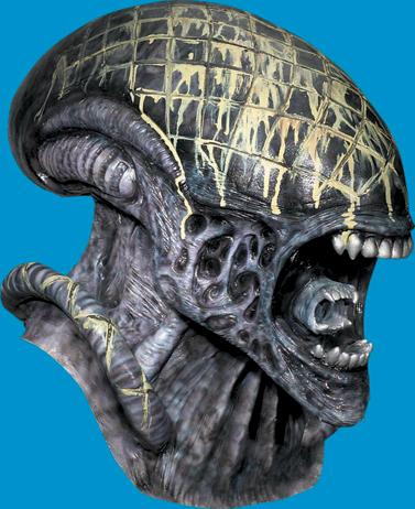 Costumes For All Occasions Ru4150 Alien Mask Deluxe