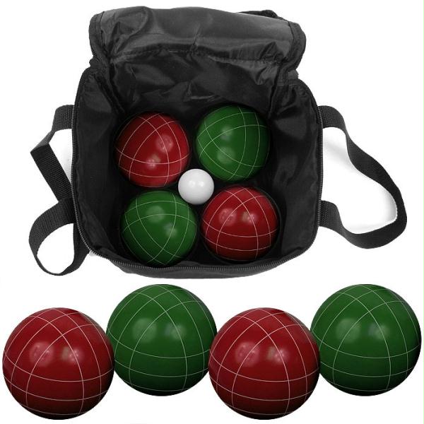 Picture of Full Size Premium Bocce Set With Easy Carry Nylon Bag