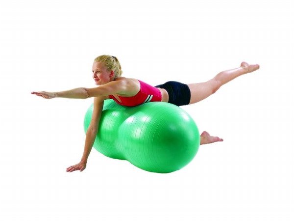 Picture of Aeromat 35245 Therapy Peanut Ball Burst Resistance 40 cm Green