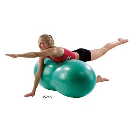 Picture of Aeromat 35246 Therapy Peanut Ball Burst Resistance 50 cm Blue