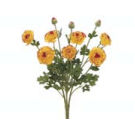 Picture of  FBR549-YE-BU 19 in. Ranunculus Bush Yellow and Blue- Case of 6