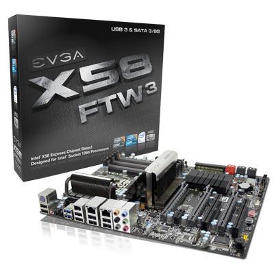 EVGA 132 GT E768 TR EVGA 132 GT E768 TR X58 3 Way SLI Motherboard