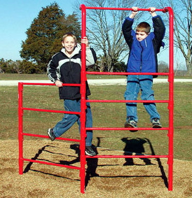 Picture of Sport Play 511-102 Stall Bar Fence - Galvanized