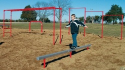 Picture of Sport Play 511-206 9 Unit Course w/ Horizontal Ladder - Galvanized