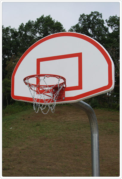 Picture of Sport Play 541-616 Heavy Duty Bent Post Basketball Backstop