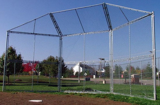 Picture of Sport play 551-411 Prefabricated Baseball/Softball Backstop Panels