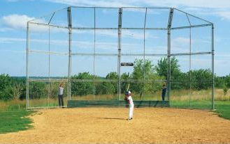 Picture of Sport play 551-421 Prefabricated Baseball/Softball Backstop Panels
