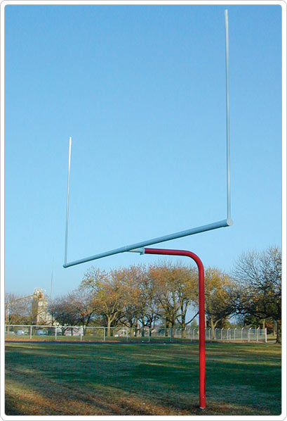 Picture of Sport play 561-445 Single Post Pitch Fork Football Goal - Pair