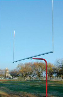 Picture of Sport play 561-445P Single Post Pitch Fork Painted Football Goal - Pair