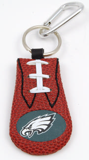 Picture of GameWear GWKCFBPHI Leather GameWear NFL Football Classic KeyChain