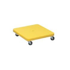 Scooter Boards 16 Inch Scooter Board - Yellow - Ball Bearing - No Handles Case Of 6