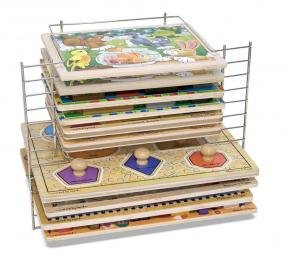 Picture of Melissa &amp; Doug 1525 Deluxe Wire Puzzle Rack