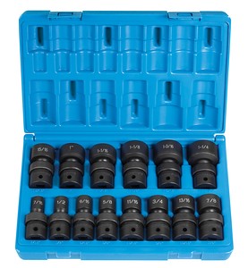 1/2 Inch Drive 14 Pieces Standard Length Fractional Universal Set