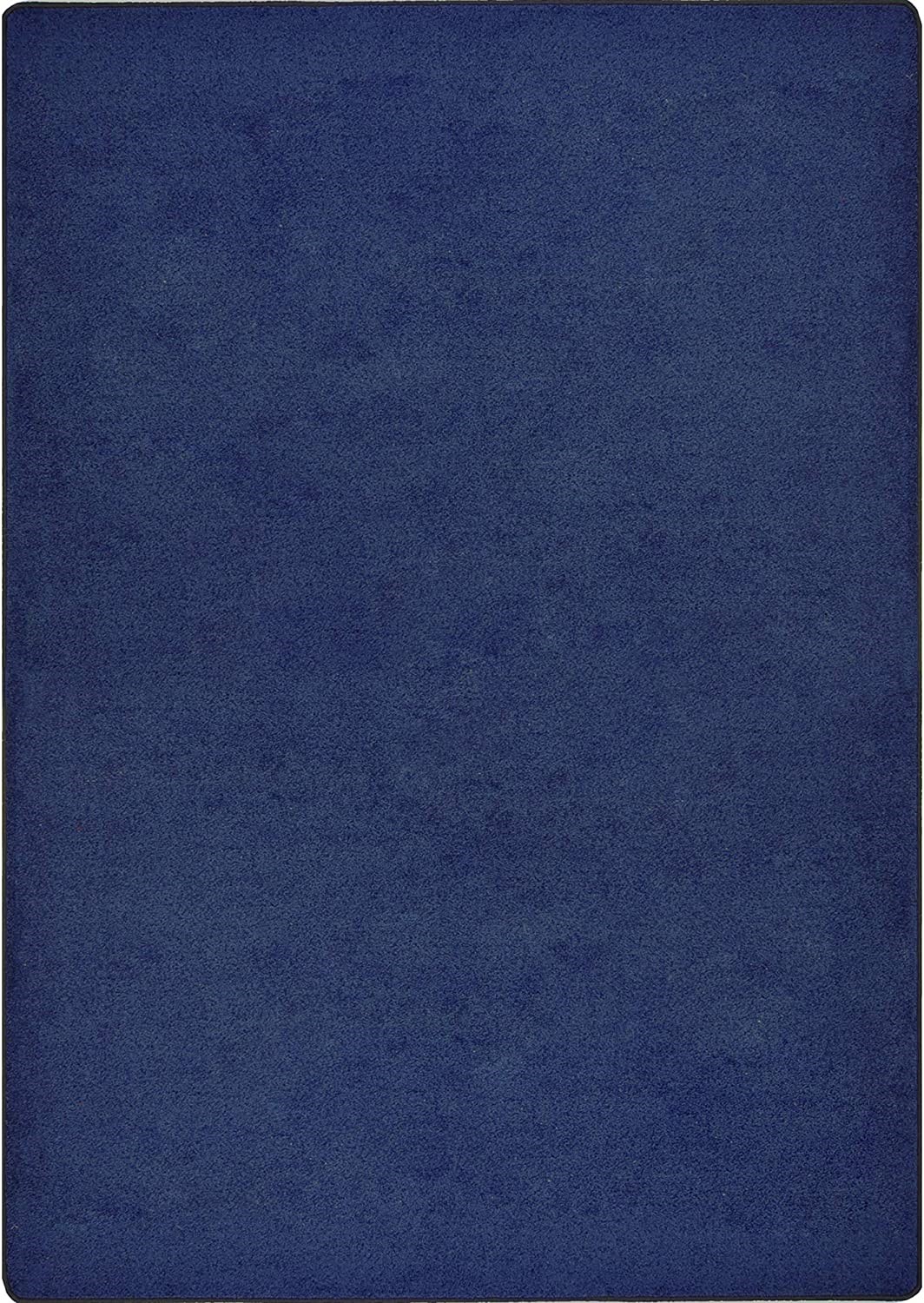 Endurance Midnight Sky 6 ft. x 9 ft.  Polyester Machine Tufted- Cut Pile Simply Solids Rug