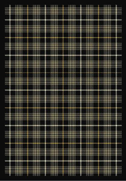 Picture of Joy Carpets 1511C-05 Bit O ft. Scotch Flannel Gray 5 ft.4 in. x 7 ft.8 in.  WearOn Nylon Machine Tufted- Cut Pile Whimsy Rug