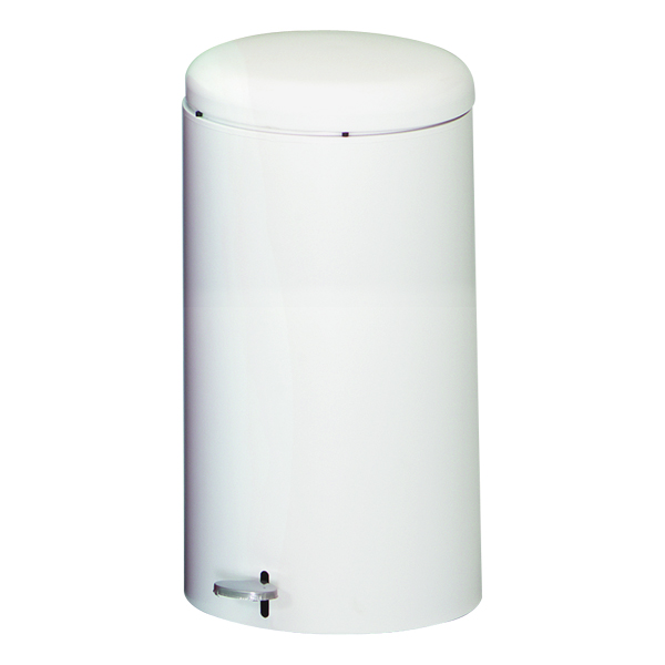 Step-on- stainless steel- with galv. liner