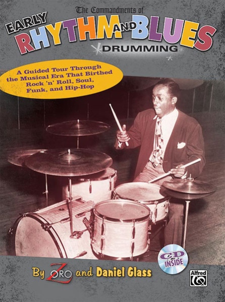 Alfred 00-30555 The Commandments of Early Rhythm and Blues Drumming - Music Book