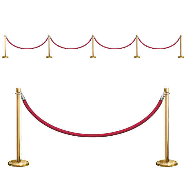 Picture of Beistle 52301 Stanchion Party-Props - Pack of 42 