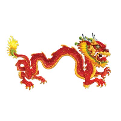 Beistle 57782 Jointed Dragon - Pack of 12