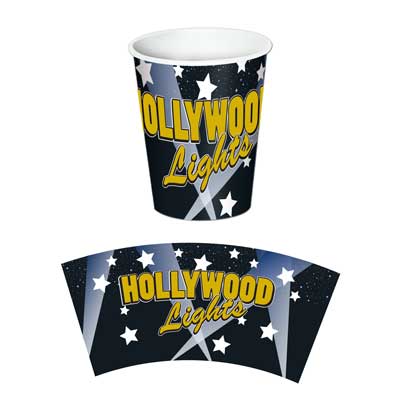 Picture of Beistle 58210 9 Ozs Hollywood Lights Beverage Cups - Pack of 12