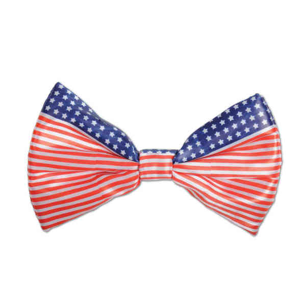 Picture of Beistle 60577 Patriotic Bow Tie - Pack of 12