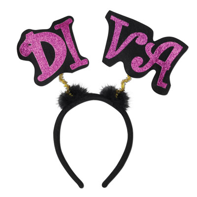 Picture of DDI 1907094 Glittered Diva Boppers Case of 12